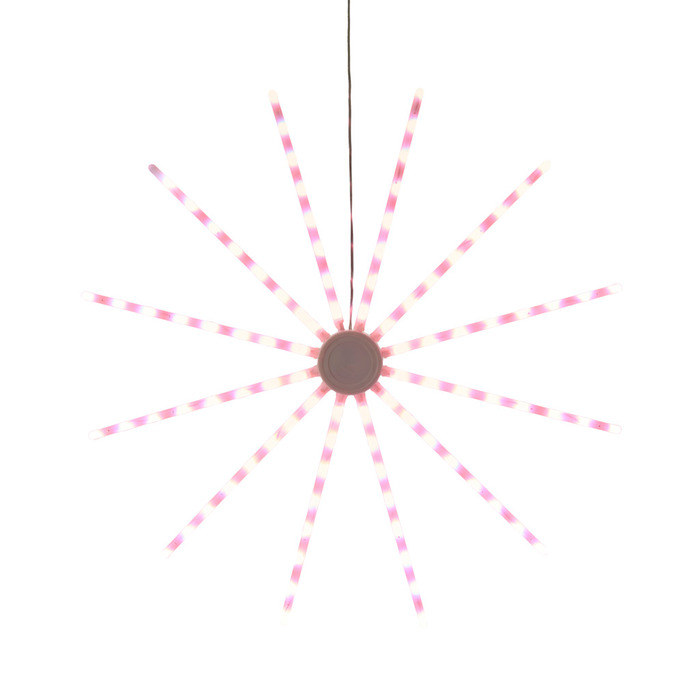 LED-stjerne 96 LED flerfarget Ø60 cm